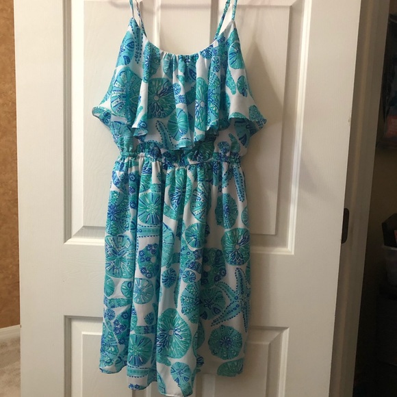 Lilly Pulitzer for Target Blue Beachy Dress - Picture 1 of 4